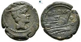 M. Titinius 189-180 BC. Rome. Sextans Æ