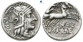 Marcus Calidius, Q. Metellus 117-116 BC. Rome. Denarius AR