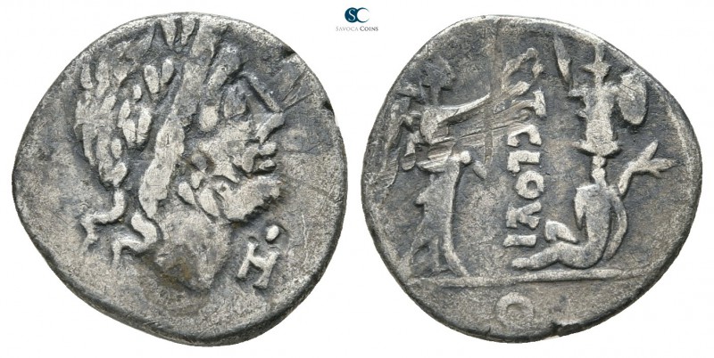 T. Cloelius 98 BC. Rome
Quinarius AR

15 mm., 1,71 g.



very fine