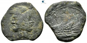 C. Vibius C.f. Pansa. 90 BC. Rome. As Æ