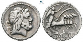 Q. Antonius Balbus 83-82 BC. Rome. Serrate Denarius AR