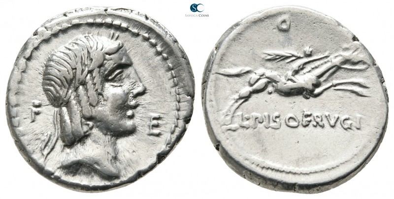 C. Calpurnius Piso L.f. Frugi 67 BC. Rome
Denarius AR

18 mm., 3,87 g.


...