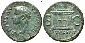 Divus Augustus AD 14. Rome. As Æ