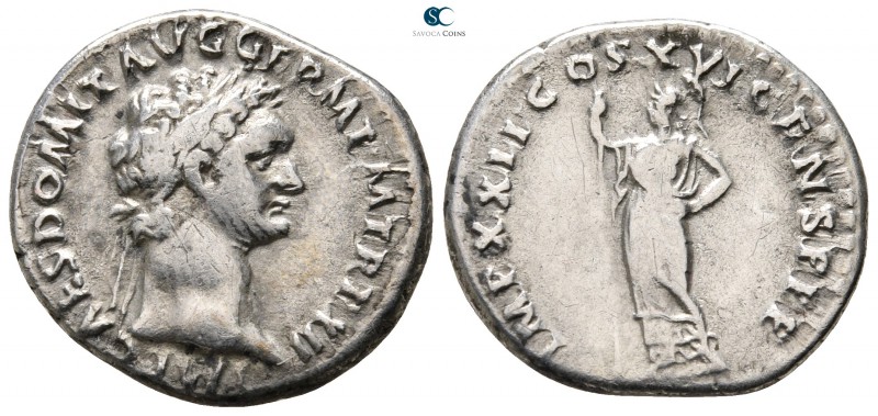 Domitian AD 81-96. Rome
Denarius AR

18 mm., 2,98 g.



very fine