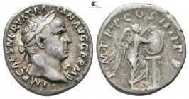 Trajan AD 98-117. Rome. Denarius AR