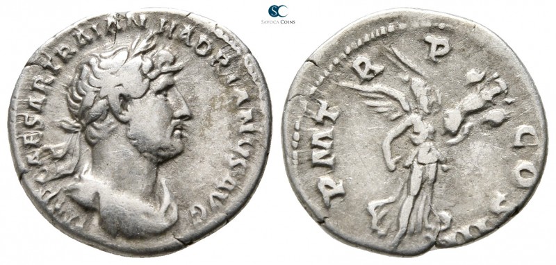 Hadrian AD 117-138. Rome
Denarius AR

18 mm., 2,62 g.



very fine