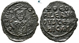 Theophilus AD 829-842. Constantinople. Follis Æ