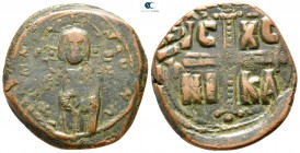 attributet to Michael IV AD 1030-1050. Constantinople. Follis Æ