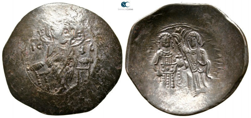 Manuel I Comnenus. AD 1143-1180. Constantinople
Billon aspron trachy

30 mm.,...