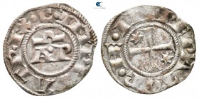 Henry VI and Constance AD 1194-1197. Brindisi. Denaro BI