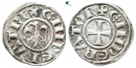 Henry VI and Constance AD 1194-1197. Messina. Denaro BI