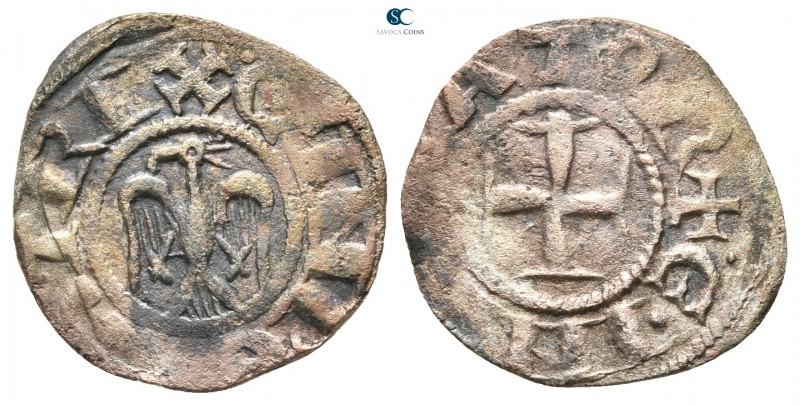 Henry VI and Constance AD 1194-1197. Messina
Denaro BI

16 mm., 0,82 g.


...