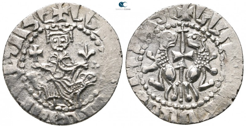Levon I circa AD 1198-1219. Sis
Tram AR

21 mm., 2,94 g.



very fine