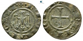 Frederick II, as Holy Roman Emperor AD 1220-1245. Kingdom of Sicily. Messina or Palermo. Denaro BI