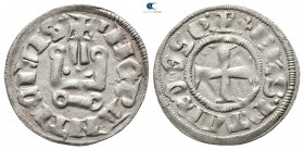 Philipp I of Tarent AD 1294-1332. Lepanto. Denar AR