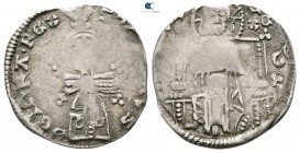 Stefan Uroš IV Dušan AD 1345-1355. Groš AR