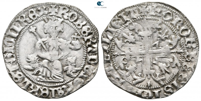 Italy. Napoli (Regno). Roberto I AD 1309-1343.
Gigliato AR

28 mm., 3,86 g.
...