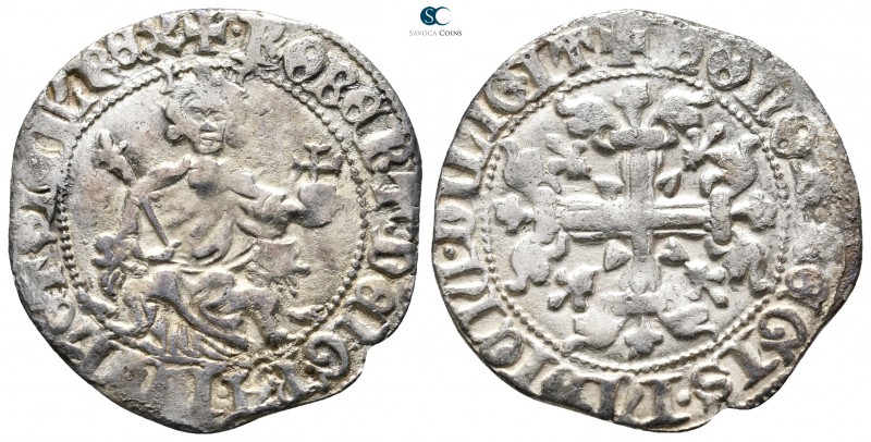 Italy. Napoli (Regno). Roberto I AD 1309-1343.
Gigliato AR

26 mm., 3,77 g.
...