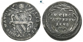 Italy. Rome (Papal state). Clement XII AD 1730-1740. Grosso AR