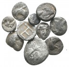 Lot of ca. 10 greek silver coins / SOLD AS SEEN, NO RETURN!<br><br>nearly very fine<br><br>
