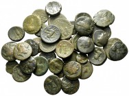 Lot of ca. 40 ancient bronze coins / SOLD AS SEEN, NO RETURN!
<br><br>nearly very fine<br><br>