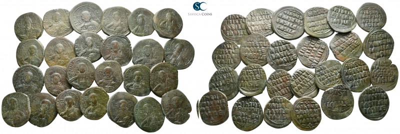 Lot of ca. 25 byzantine bronze coins / SOLD AS SEEN, NO RETURN!

very fine
