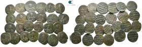 Lot of ca. 25 byzantine bronze coins / SOLD AS SEEN, NO RETURN!<br><br>very fine<br><br>