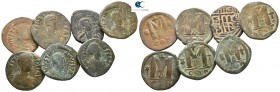 Lot of ca. 7 byzantine bronze coins / SOLD AS SEEN, NO RETURN!<br><br>very fine<br><br>