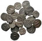 Lot of ca. 20 byzantine bronze coins / SOLD AS SEEN, NO RETURN!<br><br>very fine<br><br>