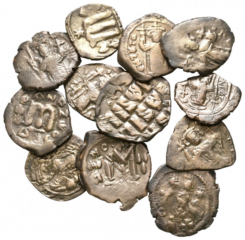 Lot of ca. 12 byzantine bronze coins / SOLD AS SEEN, NO RETURN!

nearly very f...