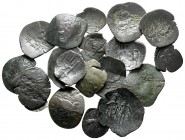 Lot of ca. 20 byzantine skyphate coins / SOLD AS SEEN, NO RETURN!<br><br>nearly very fine<br><br>