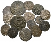 Lot of ca. 15 byzantine bronze coins / SOLD AS SEEN, NO RETURN!
<br><br>very fine<br><br>
