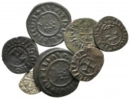 Lot of ca. 7 byzantine bronze coins / SOLD AS SEEN, NO RETURN!
<br><br>very fine<br><br>