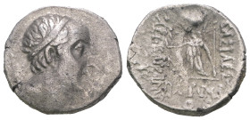 Kingdom of Cappadocia. Ariobarzanes I Philoromaios (95-63 BC). AR Drachm. Eusebeia. Weight 3,62 gr - Diameter 13 mm