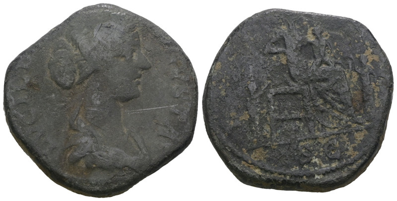 Lucilla. (163-169 AD) Sesterz. Rome. Weight 20,37 gr - Diameter 27 mm