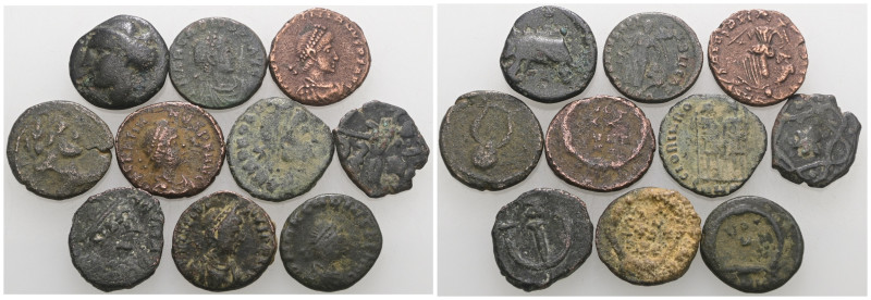 Bronze mix coins, sold as seen, no return.