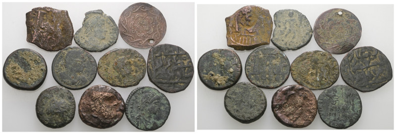 Bronze mix coins, sold as seen, no return.