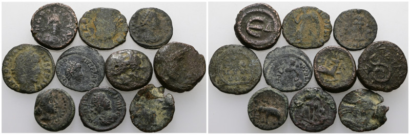 Bronze mix coins, sold as seen, no return.