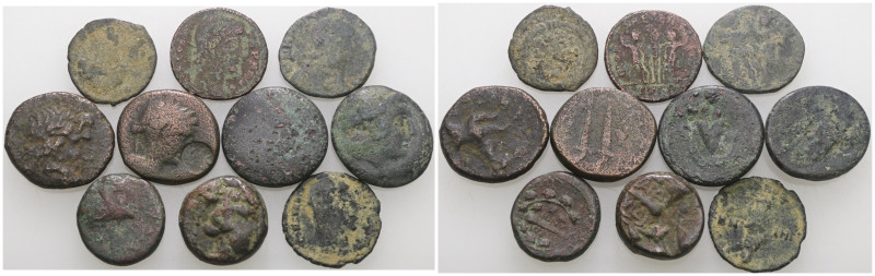 Bronze mix coins, sold as seen, no return.