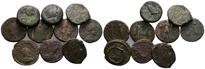 Bronze mix coins, sold as seen, no return.