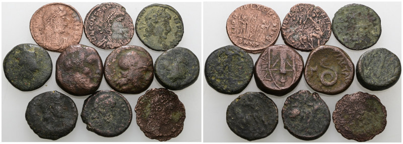 Bronze mix coins, sold as seen, no return.