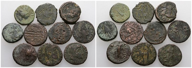 Bronze mix coins, sold as seen, no return.