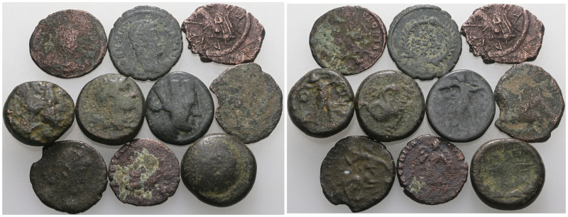 Bronze mix coins, sold as seen, no return.