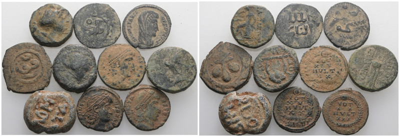 Bronze mix coins, sold as seen, no return.