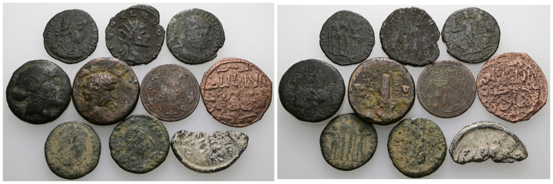 Bronze mix coins, sold as seen, no return.