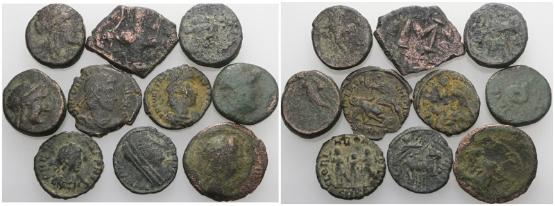 Bronze mix coins, sold as seen, no return.