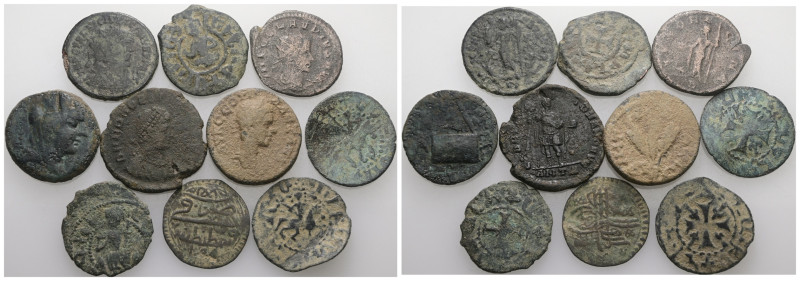 Bronze mix coins, sold as seen, no return.