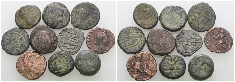 Bronze mix coins, sold as seen, no return.