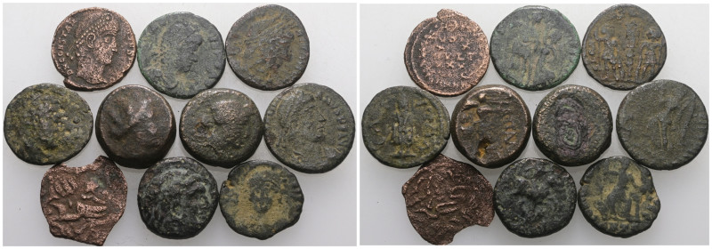 Bronze mix coins, sold as seen, no return.