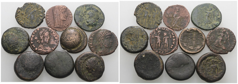 Bronze mix coins, sold as seen, no return.